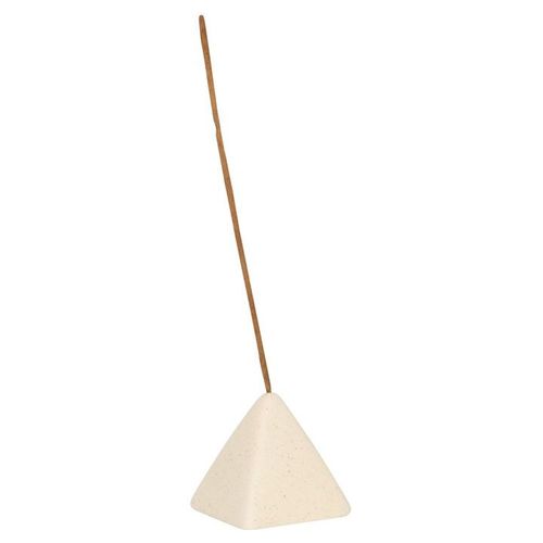 Cream Speckle Pyramid Incense Stick Holder | Inspired Creative Gifts | UK Supplier