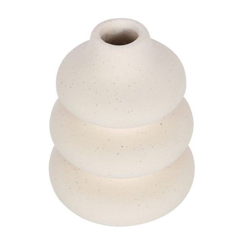 Cream Speckle Single Stem Vase | Inspired Creative Gifts | UK Supplier