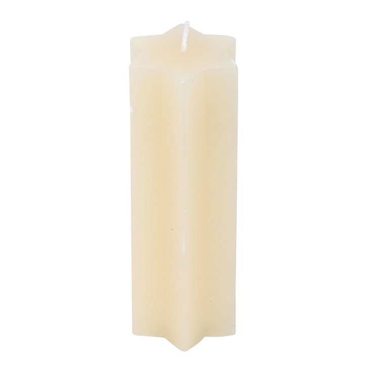 Cream Starry Night Star Shaped Taper Candle | Inspired Creative Gifts | UK Supplier