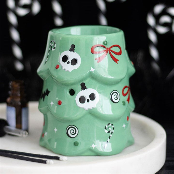 Creepy Christmas Tree Oil Burner and Wax Warmer | Inspired Creative Gifts | UK Supplier