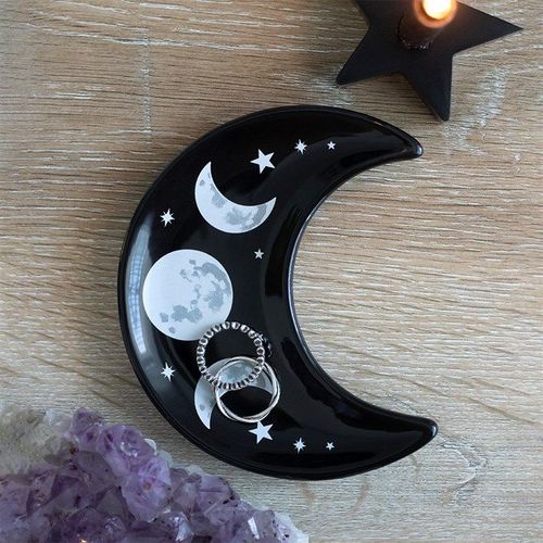 Crescent Moon Trinket Dish | Inspired Creative Gifts | UK Supplier