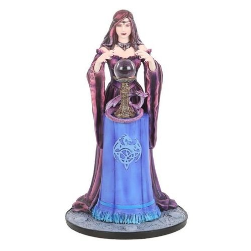 Crystal Ball Figurine by Anne Stokes | Inspired Creative Gifts | UK Supplier