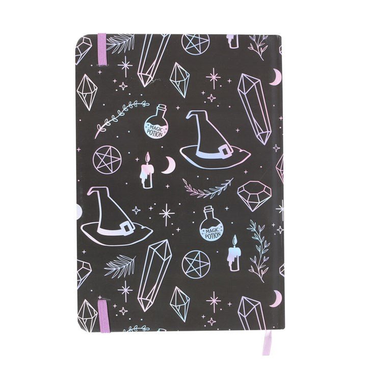 Crystal Witch Print A5 Notebook | Inspired Creative Gifts | UK Supplier