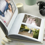 Custom Square Wedding Photo Album | Anniversary & Couples Gift | Inspired Creative Gifts