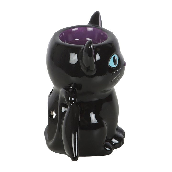 Cute and Creepy Bat Cat Oil Burner and Wax Warmer | Inspired Creative Gifts | UK Supplier