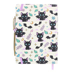 Cute and Creepy Print A5 Notebook with Amethyst Pen | Inspired Creative Gifts | UK Supplier