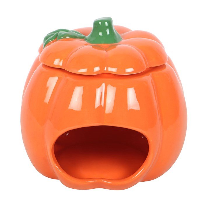 Cute Smiling Pumpkin Oil Burner and Wax Warmer | Inspired Creative Gifts | UK Supplier