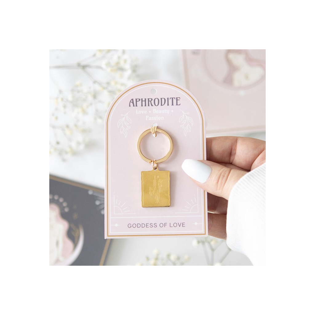Aphrodite Goddess Talisman Keyring | Keyrings | Inspired Creative Gifts