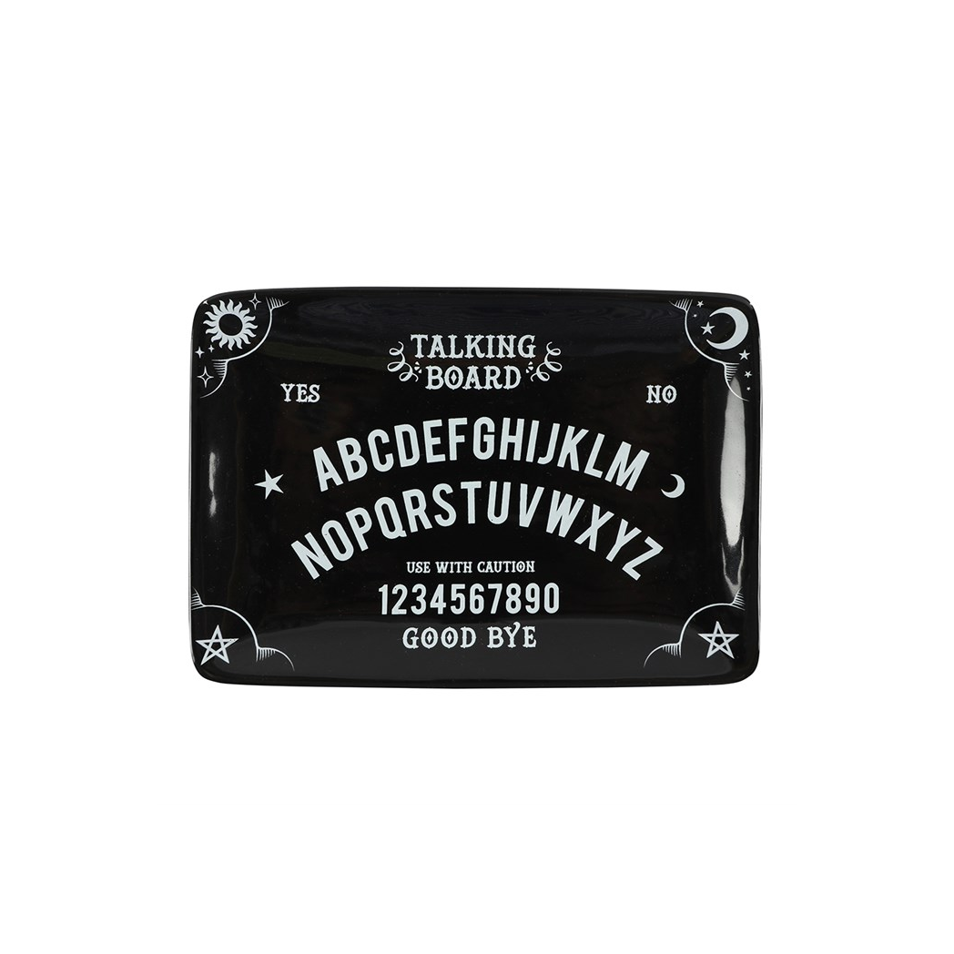Black Talking Board Trinket Dish | Trinket, Jewellery & Keepsake Boxes | Inspired Creative Gifts
