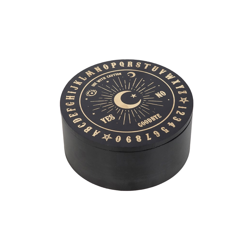 Black Talking Board Jewellery Box | Trinket, Jewellery & Keepsake Boxes | Inspired Creative Gifts