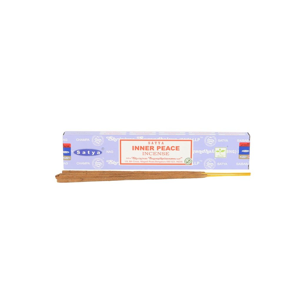 12 Packs of Inner Peace Incense Sticks by Satya
