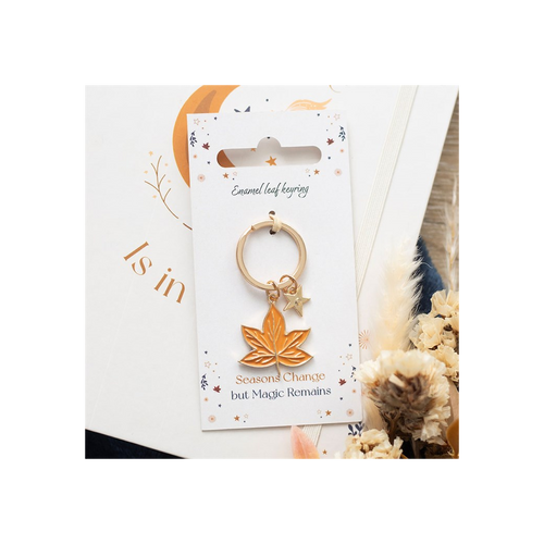 Autumn Magic Leaf Keyring | Keyrings | Inspired Creative Gifts