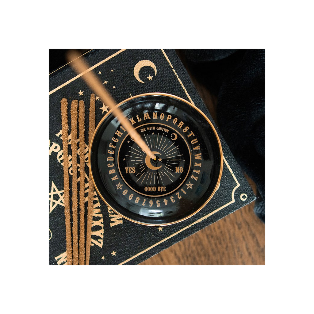 Black Talking Board Incense Holder | Incense Holders