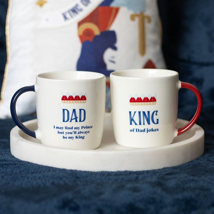 Dad You'll Be My King Mug | Inspired Creative Gifts | UK Supplier