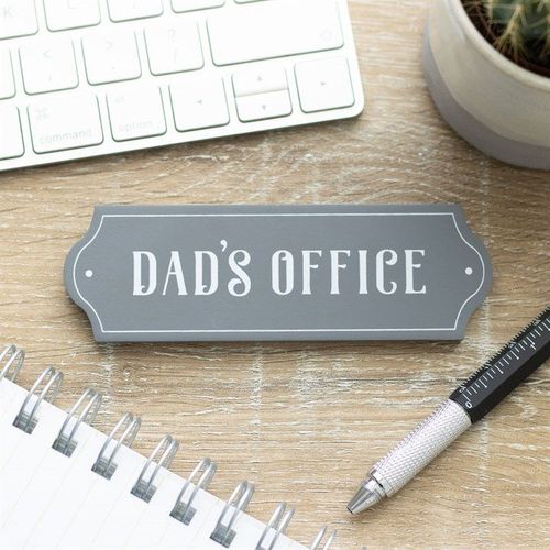 Dad's Office Wall Plaque | Inspired Creative Gifts | UK Supplier