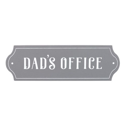 Dad's Office Wall Plaque | Inspired Creative Gifts | UK Supplier