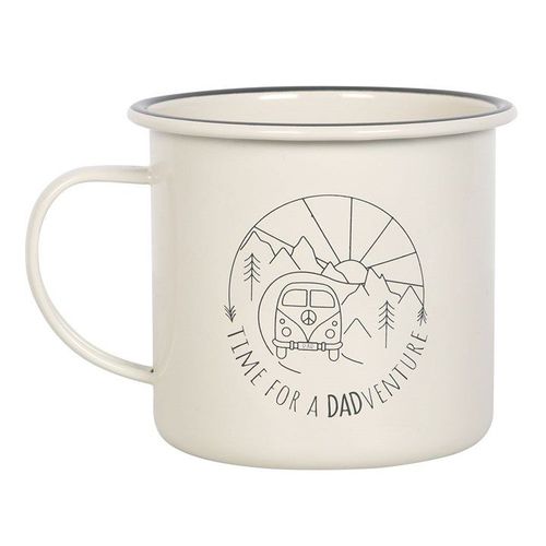Dadventure Enamel Camping Mug | Inspired Creative Gifts | UK Supplier