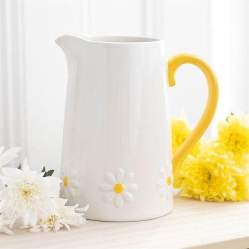 Daisy Ceramic Flower Jug | Inspired Creative Gifts | UK Supplier