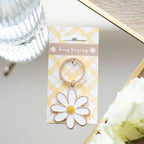 Daisy Enamel Keyring | Inspired Creative Gifts | UK Supplier