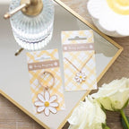 Daisy Enamel Keyring | Inspired Creative Gifts | UK Supplier