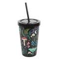Dark Forest Print Plastic Tumbler with Straw | Inspired Creative Gifts | UK Supplier