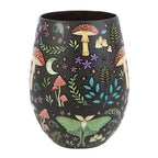 Dark Forest Print Stemless Glass | Inspired Creative Gifts | UK Supplier