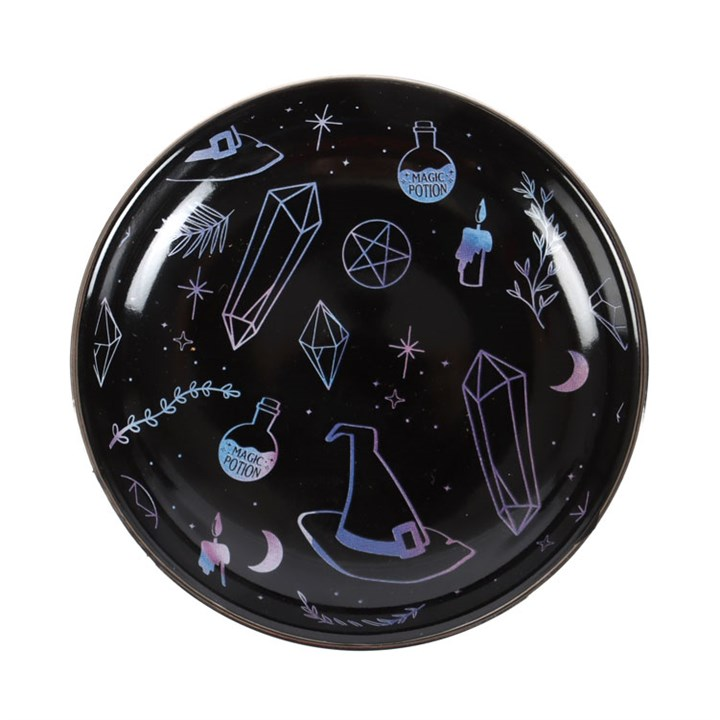 Crystal Witch Trinket Dish | Trinket, Jewellery & Keepsake Boxes | Inspired Creative Gifts
