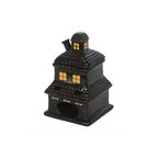 Black Haunted House Oil Burner and Wax Warmer