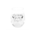 Blood Of My Enemies Stemless Wine Glass
