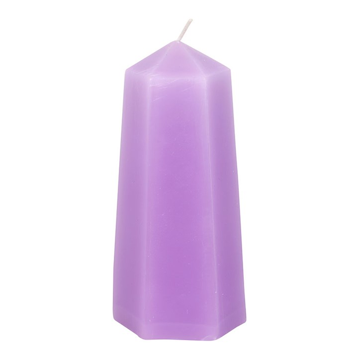 Calming Crystal Candle with Rough Amethyst | Candles