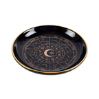 Black Astrology Wheel Trinket Dish | Trinket, Jewellery & Keepsake Boxes