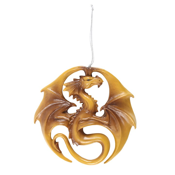 Dragon Medal Hanging Ornament by Anne Stokes | Ornaments
