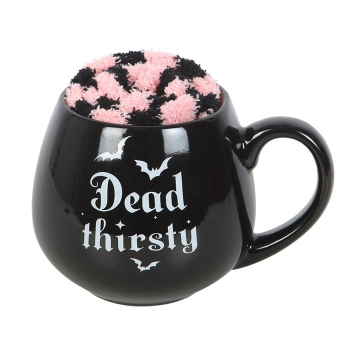 Dead Thirsty Mug and Socks Set | Inspired Creative Gifts | UK Supplier