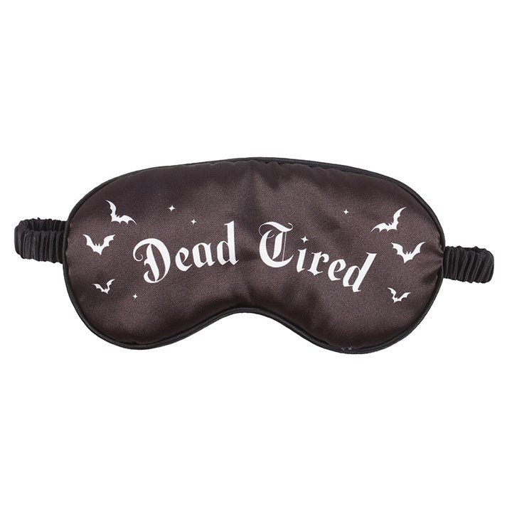 Dead Tired Satin Sleep Mask | Inspired Creative Gifts | UK Supplier