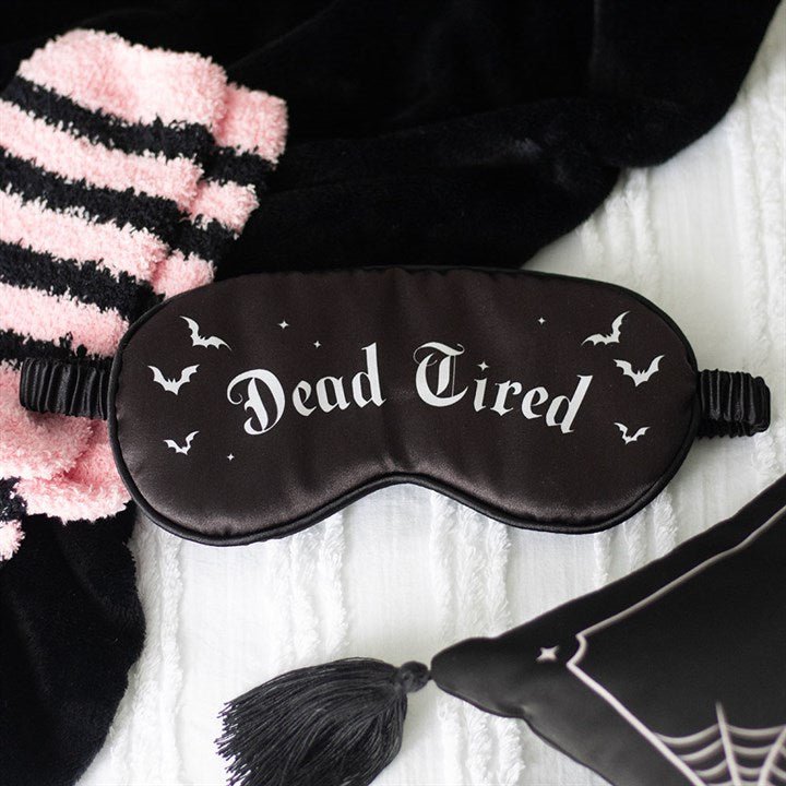 Dead Tired Satin Sleep Mask | Inspired Creative Gifts | UK Supplier