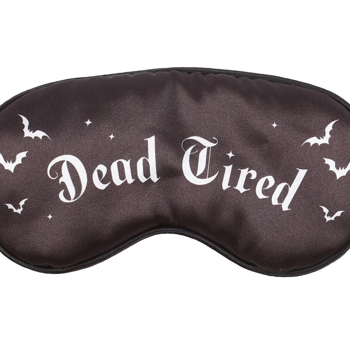 Dead Tired Satin Sleep Mask | Inspired Creative Gifts | UK Supplier