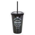 Deadly Poison Plastic Tumbler with Straw | Inspired Creative Gifts | UK Supplier