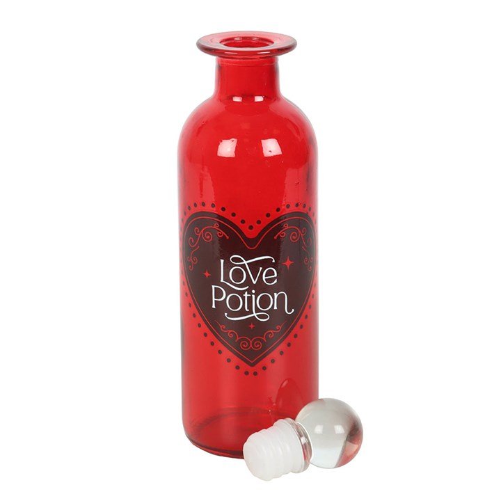 Decorative Glass Love Potion Bottle | Inspired Creative Gifts | UK Supplier