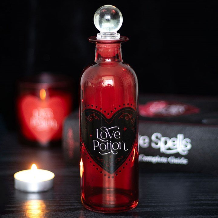 Decorative Glass Love Potion Bottle | Inspired Creative Gifts | UK Supplier