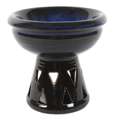 Deep Bowl Blue Oil Burner and Wax Warmer | Inspired Creative Gifts | UK Supplier