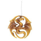 Dragon Medal Hanging Ornament by Anne Stokes | Inspired Creative Gifts | UK Supplier
