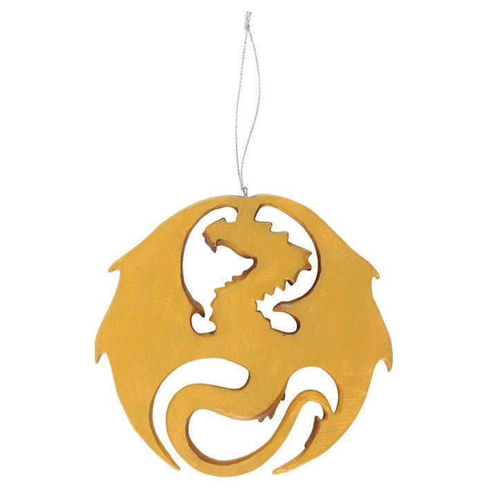 Dragon Medal Hanging Ornament by Anne Stokes | Inspired Creative Gifts | UK Supplier