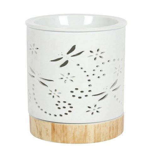 Dragonfly Matte Ceramic Oil Burner | Inspired Creative Gifts | UK Supplier