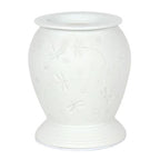 Dragonfly White Ceramic Electric Burner and Wax Warmer | Inspired Creative Gifts | UK Supplier
