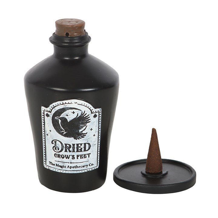 Dried Crow's Feet Incense Cone Holder | Inspired Creative Gifts | UK Supplier