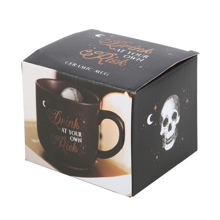 Drink At Your Own Risk Mug | Inspired Creative Gifts | UK Supplier