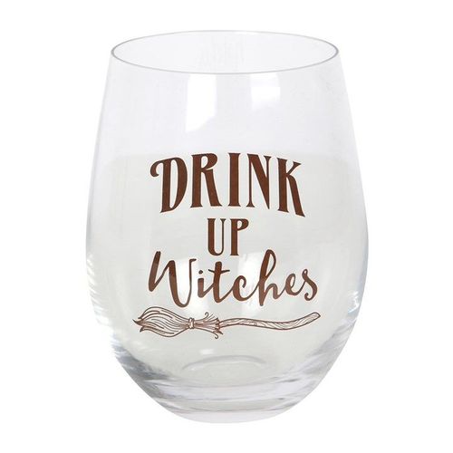Drink Up Witches Stemless Glass | Inspired Creative Gifts | UK Supplier