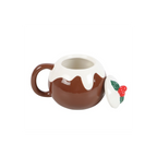 Christmas Pudding Shaped Mug
