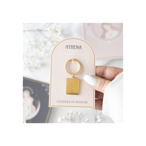 Athena Goddess Talisman Keyring | Keyrings | Inspired Creative Gifts