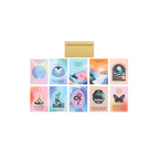 Aura Affirmation Cards with Wooden Stand